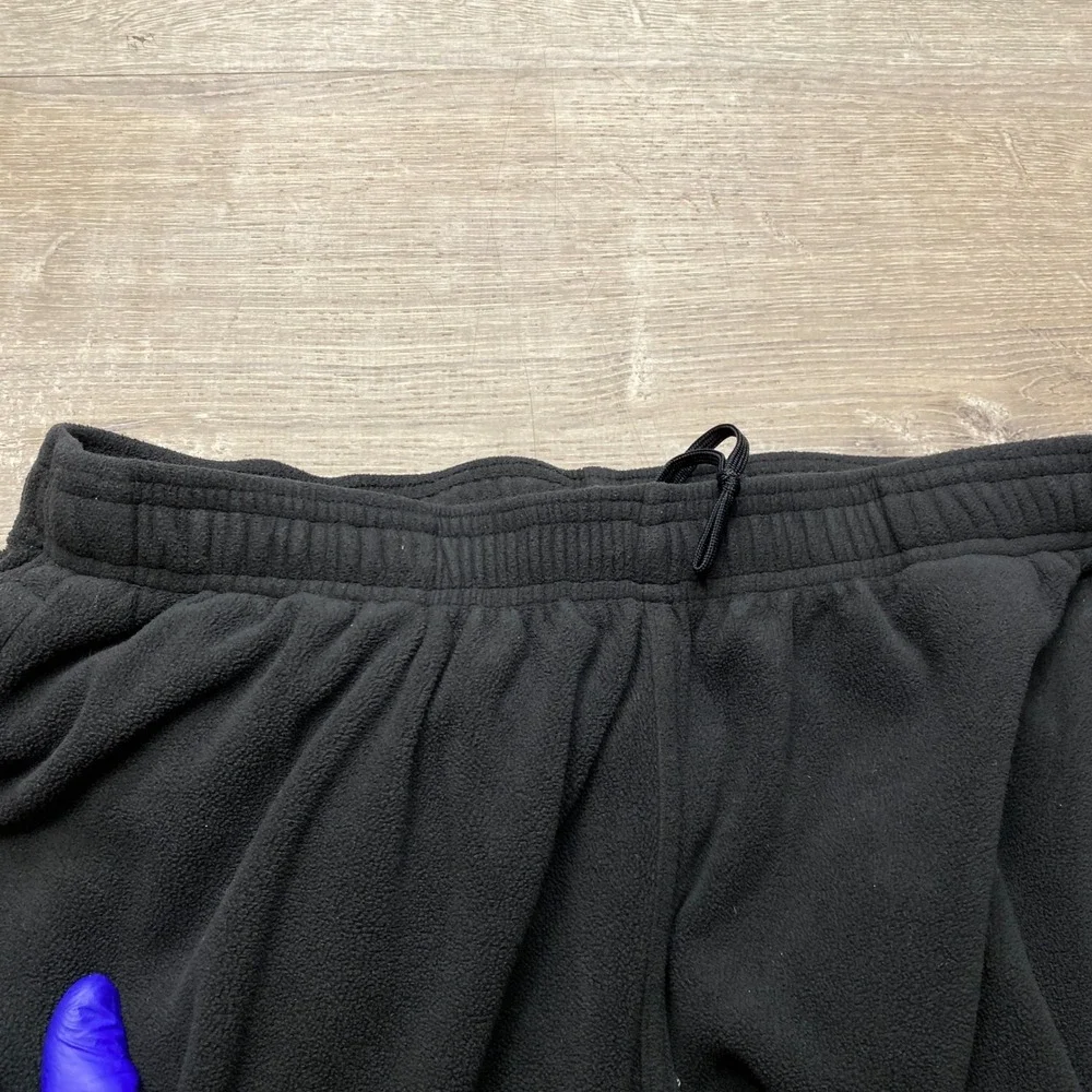 The North Face Fleece Pants Mens L Black Polartec Classic Lounge Hiking